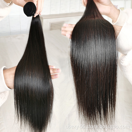Brazilian bundle hair vendors raw virgin cuticle aligned brazilian human hair products cuticle aligned virgin Brazilian hair